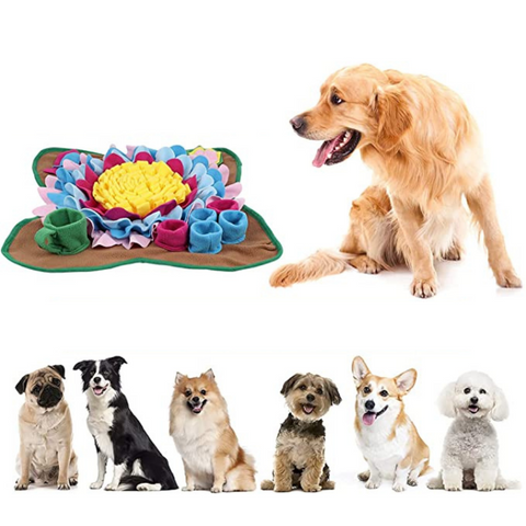Dog Enrichment Snuffle Mat – Anxiety Relief & Slow Feeding Toy