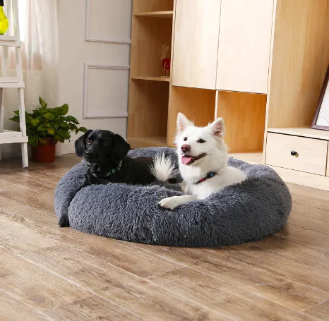 Fluffy Calming Dog Bed – Perfect for Anxious Dogs